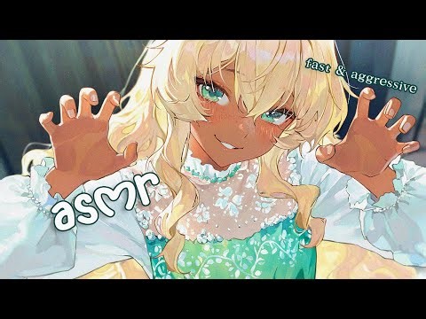 【ASMR】Fast & Aggressive Shoulder Massage ASMR