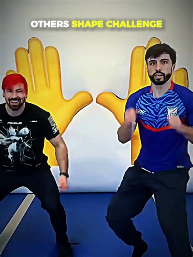 Normal shape challenge vs Real master 💀