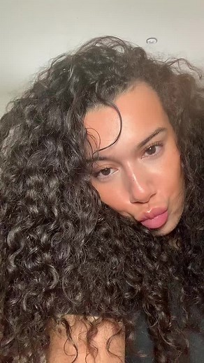 Straightening 3B Curly Hair Tutorial