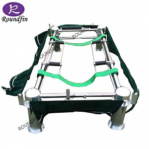 [Hot Item] Roundfin Funeral Stainless Steel Coffin Casket Lowering Device Machine