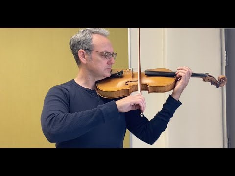 A Short, (Nearly) Silent Routine to Stay in Shape on the Viola