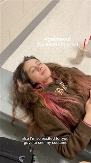 it’s 8pm why am i still at school 🥶🥶 #school #theater #musical