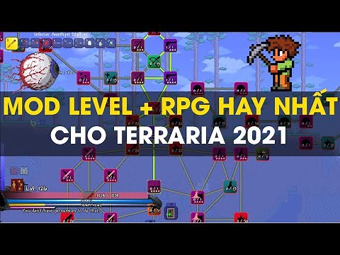 Best Level + RPG Mod For Terraria Tmodloader v0.11.8.5 2021