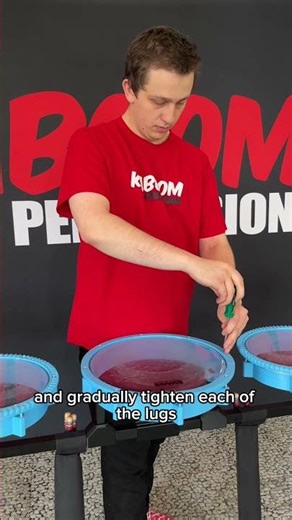 Tuning our 3D Printed Drums! 🥁