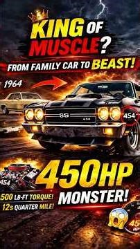 Why the Chevelle SS Was Too Powerful for Its Own Time!”