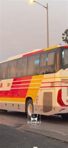 JAM Liner 201 (Higer V11 KLQ6116Y Cityliner) & Raymond Transportation 8698 (Daewoo SR BV115)