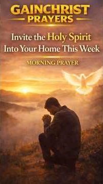 The Holy Spirit Wants to Enter Your Home #prayer #spiritualawakening #faith