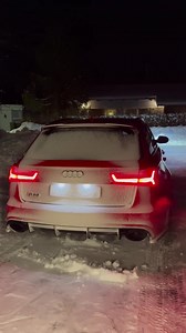 RS6 in Snow❤️‍🔥 | Cars Nation