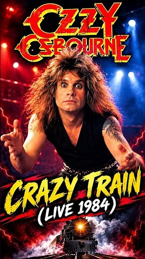 Ozzy Osbourne - Crazy Train (Live 1984) #ozzyosbourne #heavymetal #rocknroll #legend