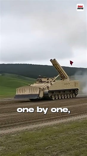 This Vehicle Destroys Hidden Bombs in Seconds 😳💣
