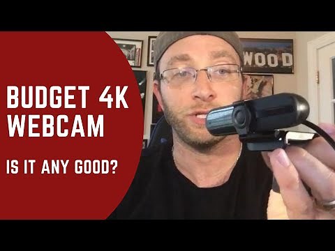 A Budget Affordable 4K Webcam Is It Any Good? - LOOCA 4k Ultra HD Webcam Review