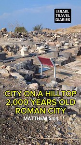 186K views · 5.1K reactions | Roman City on a Hill - 2,000 years old - Matthew 5:14 #reelsfypシ #follower #travel #followers #follow #share #Israel | Pastor Aries Paduga - The Travelling Preacher in Israel | Facebook