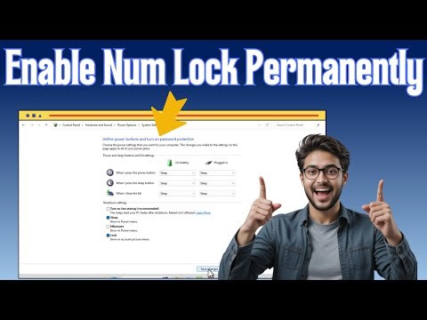 How To Keep Num Lock On Permanently In Windows 11 | Auto-Start (2025)