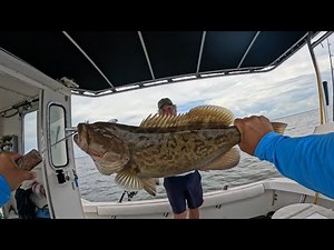 Trolling for Grouper in Tampa Bay with my buddy Brian