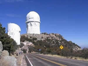 Mayall 4 Meter Telescope Tour Kitt Peak National Observatory Tuscon Arizona U.S.A