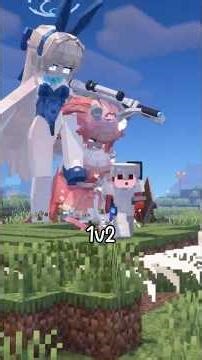 Minecraft Slaying Giant Anime Girls?