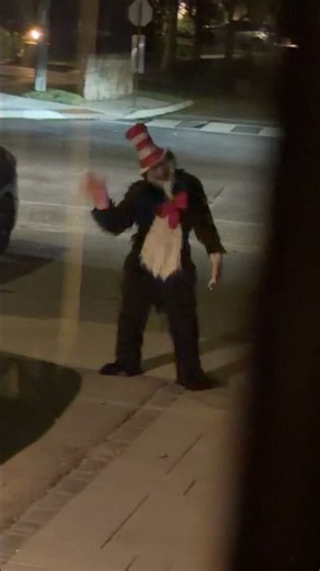 He’s been waiting outside my house…