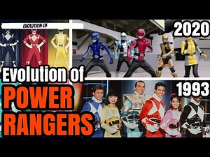 Evolution of Power Rangers | Mighty Morphin (1993-2021)