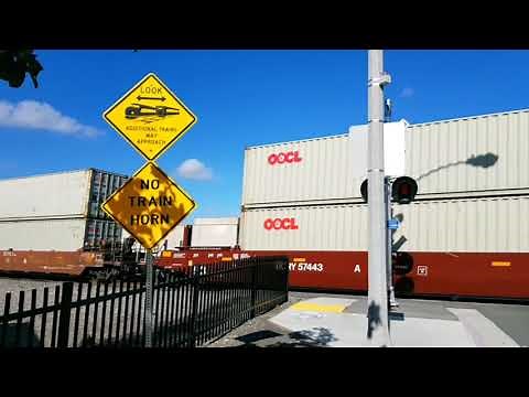 미국 #BNSF 장대 화물 열차(기차)