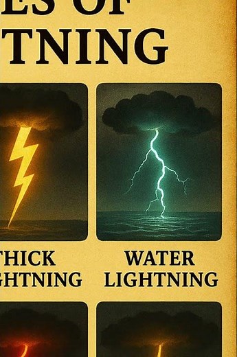 Types of Lightenings Part-2 #lightening #edit #phonk #funk