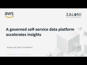 A Governed Self-Service Data Platform Accelerates Insights