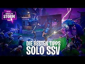 Fortnite | Die besten Tipps Solo SSV | FORTNITE ✪ [Tutorial Deutsch]