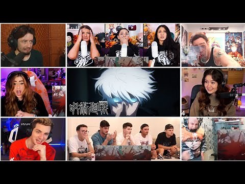 Gojo's Second Domain Expansion | Reaction Mashup | Jujutsu Kaisen Season 2 Episode 9