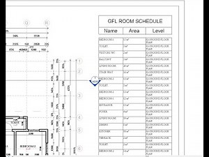 CREATING ROOM SCHEDULES IN REVIT