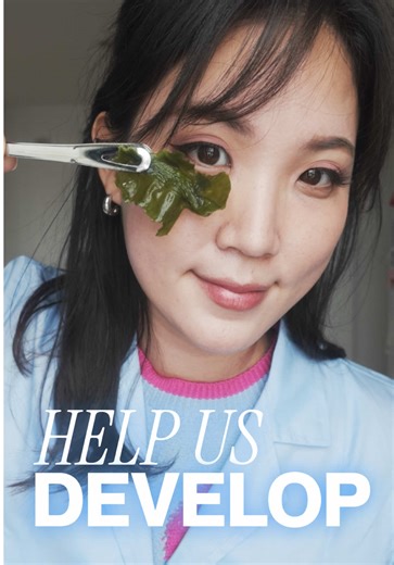 Innovative Eye Product Development Using Kelp