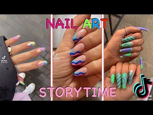 NAIL ART Storytime that cure my depression💅🏻
