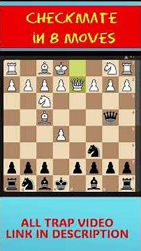 Trap 8 | Chess Traps ! | Chess opening principles tamil | imw