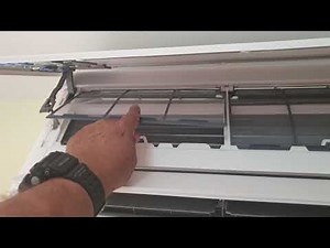Daikin air conditioning filter cleaning