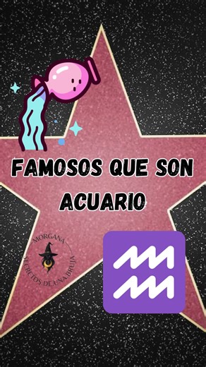 Aprovechando que es su temporada, pongo por aquí algunos famosos del signo #acuario 😉🧹🧙‍♀️♒🏺 #astrologia #signosdeaire #horoscopo