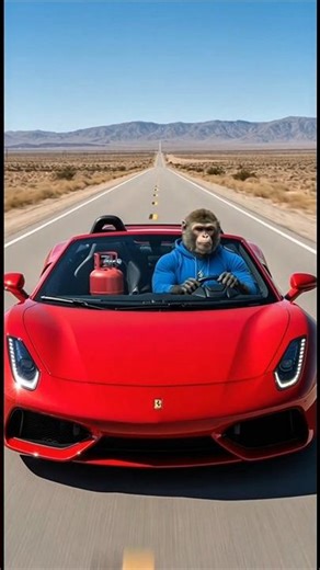 “Monkey Shows Up With Something That Left His Mom Shocked!” #ai #shorts