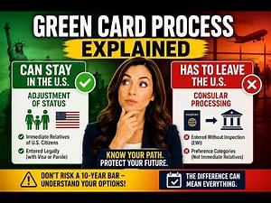 Green Card Process Explained: Who Can Stay in the U.S. and Who Has to Leave