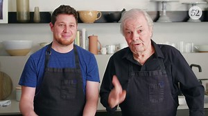 30K views · 320 reactions | Legendary chef Jacques Pepin joins our Test Kitchen Director Josh Cohen to demonstrate basic knife skills! For our favorite set of knives, head to our Shop, here. → https://f52.co/3dMaa1C | Food52 | Facebook