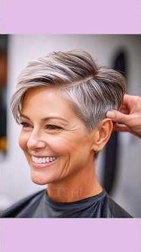 🔥 Pixie Haircuts for Women Over 50 #shorts | Trendy Short Hairstyles 💯 #haircut #shorthair #over50