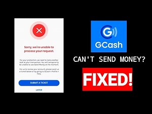 Sorry, we're unable to process your request|Gcash problem Solved!
