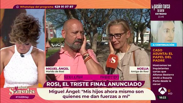 Miguel Ángel, destrozado tras el trágico final de la desaparición de Rosi: "No veo la luz, se me ha ido"