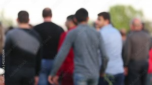 People Walk (Crowd) footage, for different projects... (6 Time Lapse, 6 Real Time.in my portfolio )..... Stock Video