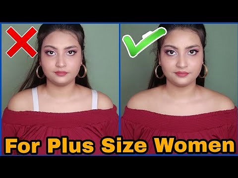 How to wear off shoulder top with regular bra || For Plus Size Women || makeoverlife