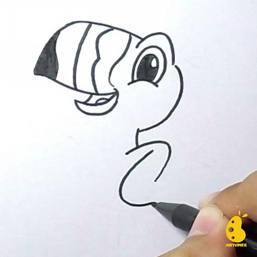 How to Draw Toucan sam #Shorts