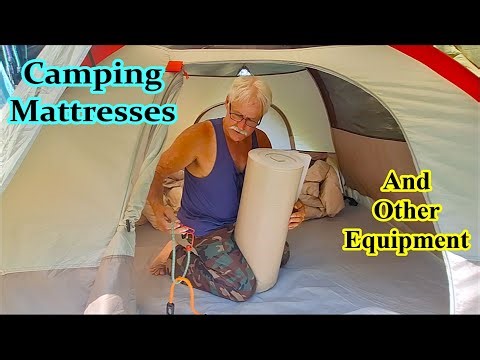 We’ll watch a foam rubber supplier cut me a new mattress, then explore my other equipment as well.