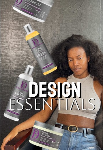 Natural Hair Care with Design Essentials Products