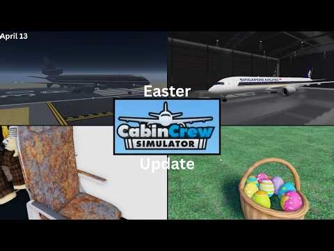 Cabin Crew Simulator Easter Update! NEW Legacy Aircraft | NEW Variant | Customisations (13/4/26)