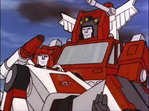 Transformers (G1 EP02x17) Red Alert & Inferno scenes