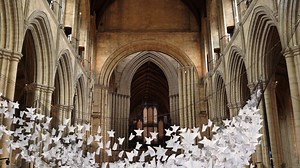 Discover why Ripon Cathedral now holds 10,000 flying angels in its historic nave. Check out www.riponcathedral.org.uk/wing-and-prayer for more. If you would like to make a donation, please click on the link below. https://cafdonate.cafonline.org/139#!/DonationDetails | Ripon Cathedral