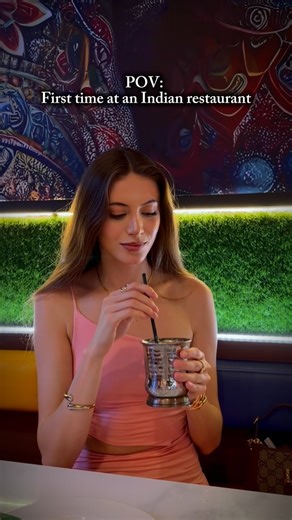 Kate N🇺🇦 Model, Content creator, UGC on Instagram: "“Queen’s of India” is located on one of the most vibrant streets in Kuta, Bali📍 Friendly staff, an excellent menu, and a wide selection of authentic Indian dishes for every taste. I chose non-spicy options and it was incredible. Perfectly balanced sauces, rich flavors, and traditional drinks that completed the experience. Highly recommended 🤍🇮🇳🥘 @queensbali @eminentfamilia ❤️"