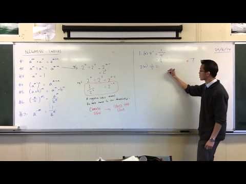 Rewriting Expressions w/ Negative Indices (Basic Examples)