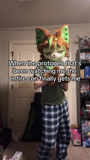 No, I’m not saying it’s all protogens but it’s always a protogen… (Tags n such) #furry #fursuit #furrytiktok #kemono #fyp